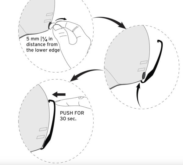 Shred Basher Goggle Clip on World Cup Ski Shop 4